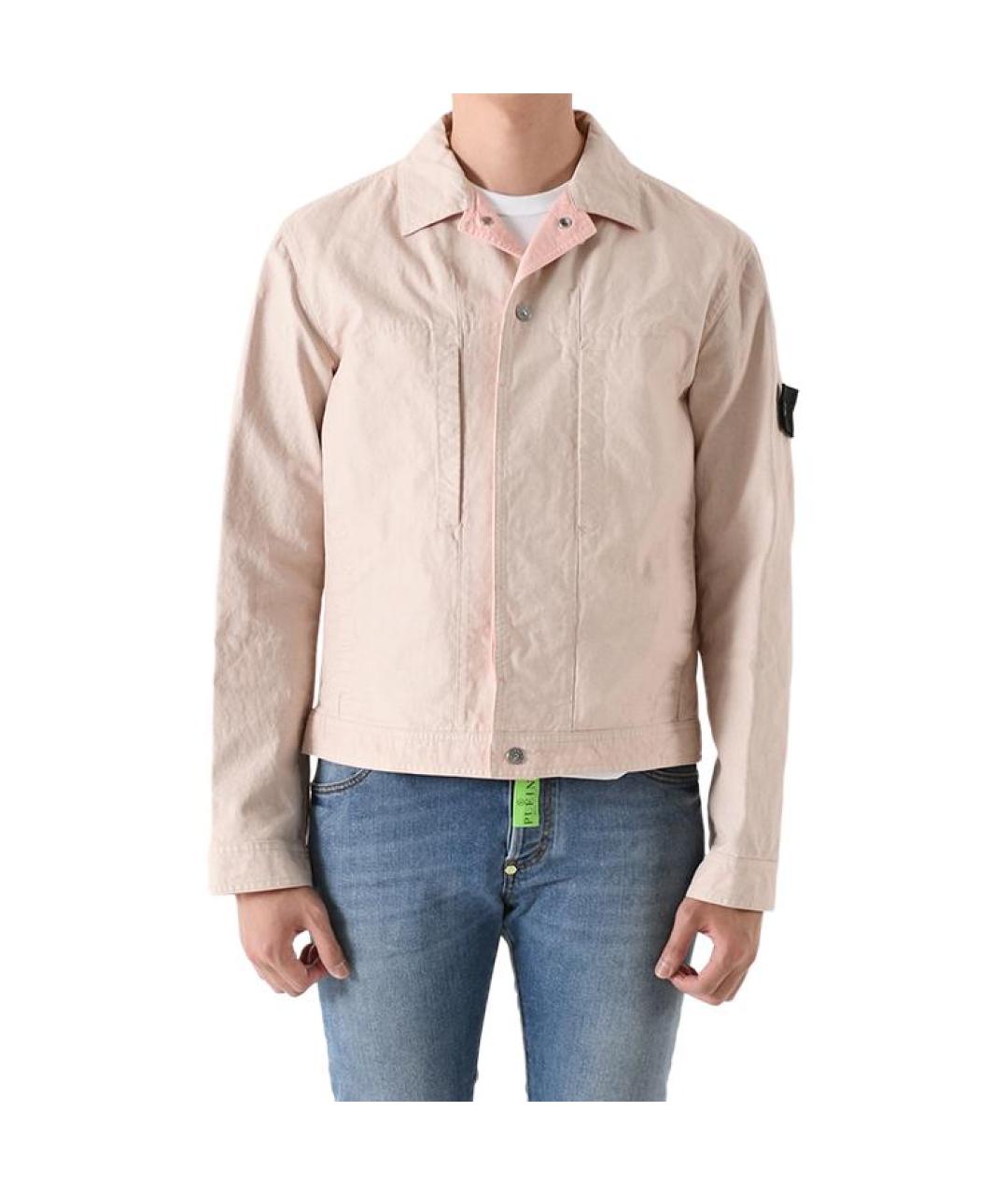 STONE ISLAND Розовая куртка, фото 4