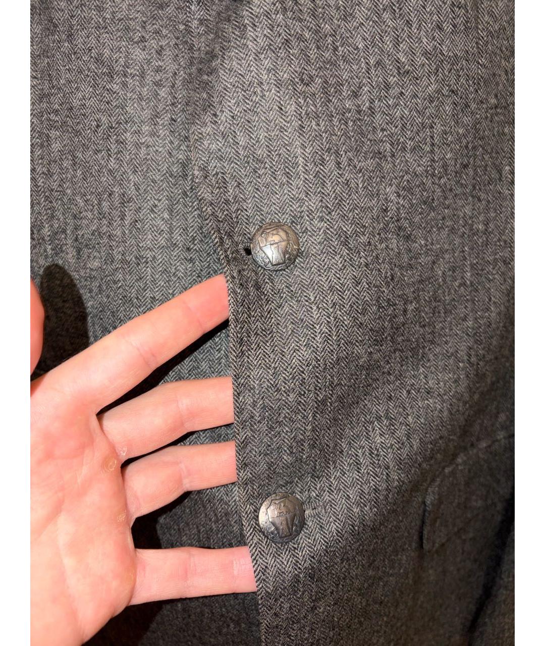 BRUNELLO CUCINELLI Серый классический костюм, фото 3