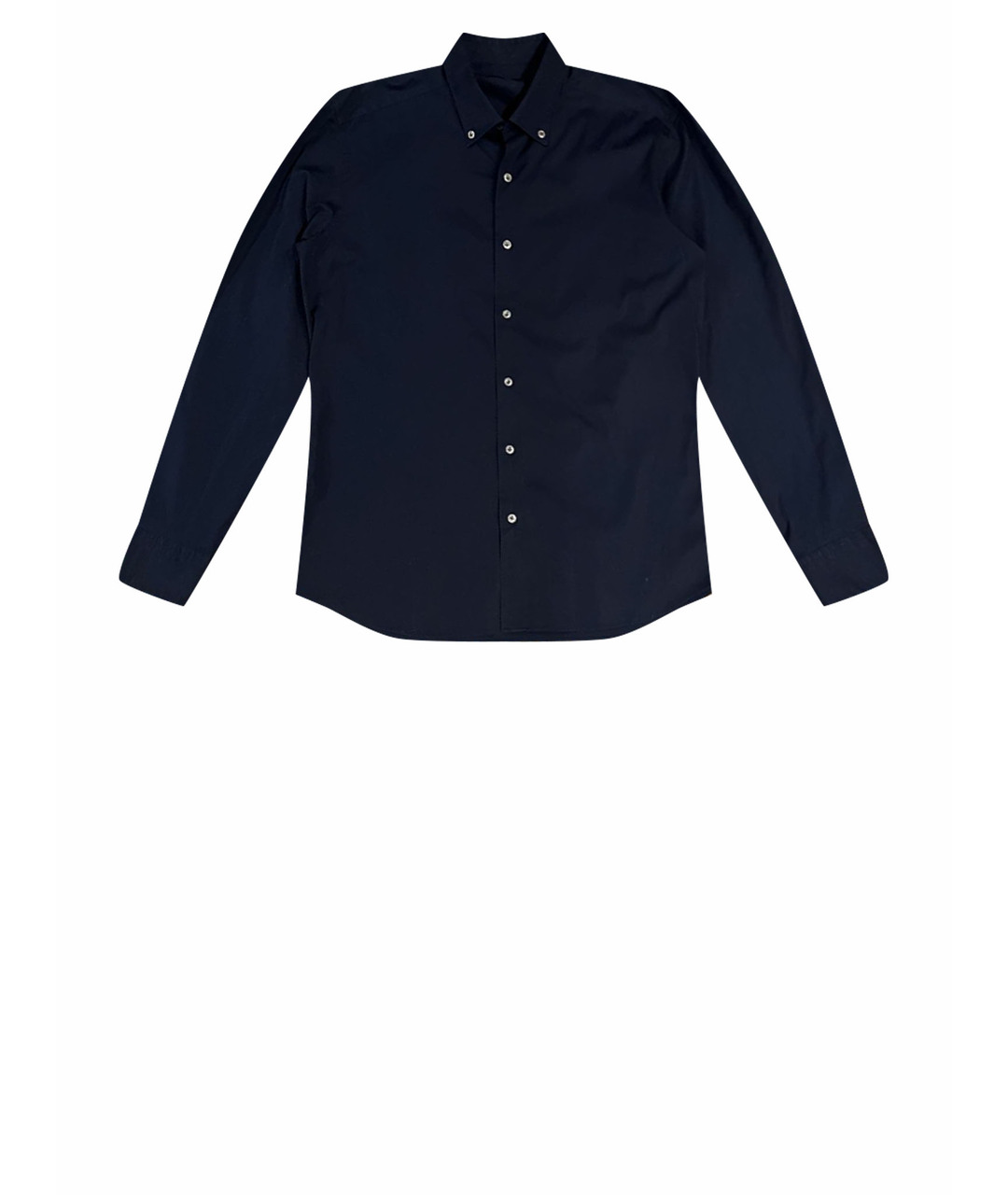 FAY Темно-синяя хлопковая классическая рубашка, фото 1