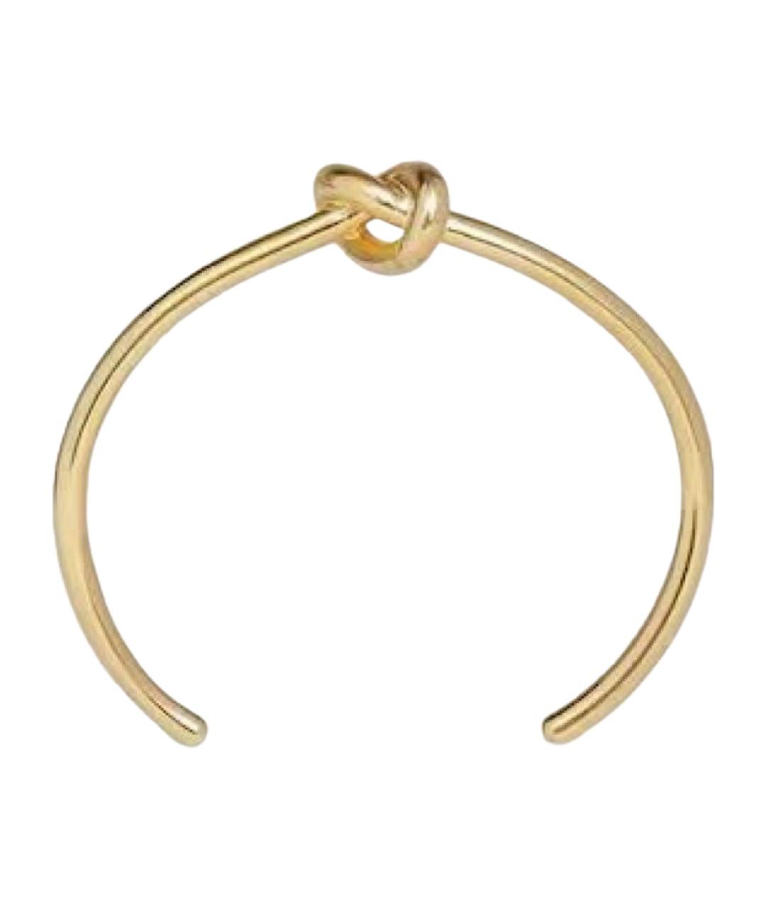 CELINE Золотой латунный браслет, фото 1