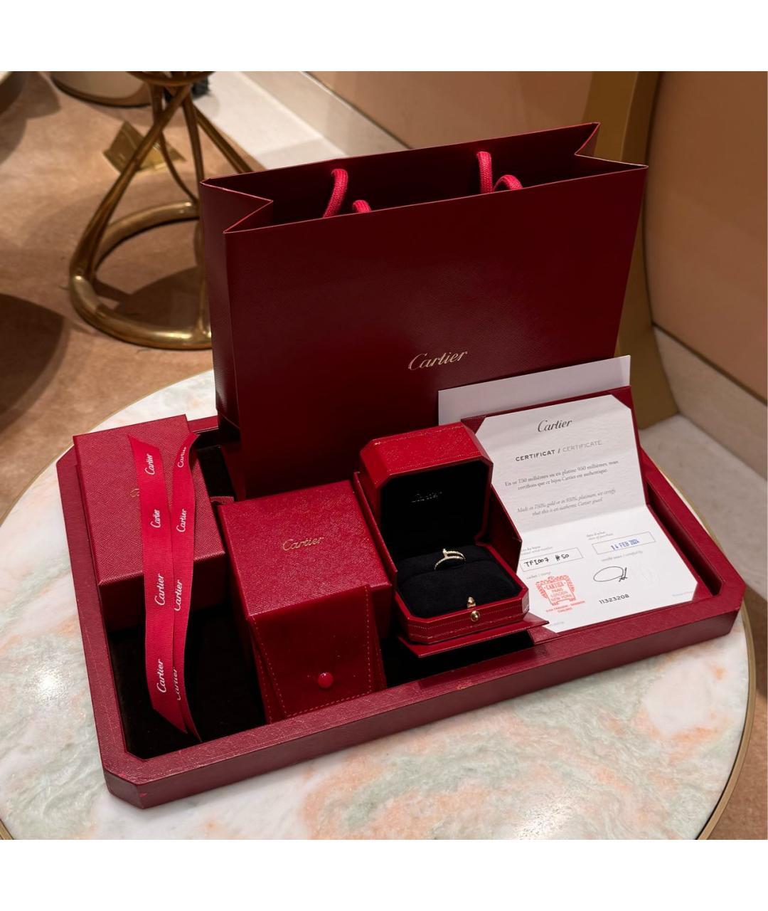 CARTIER Золотое кольцо из желтого золота, фото 6