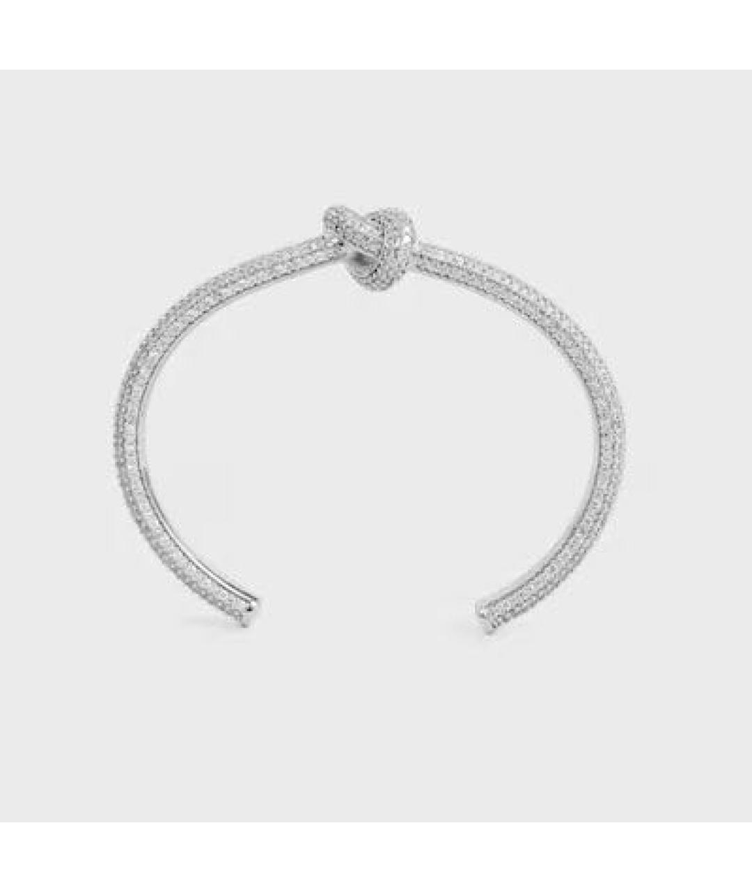 CELINE Серебрянный латунный браслет, фото 5