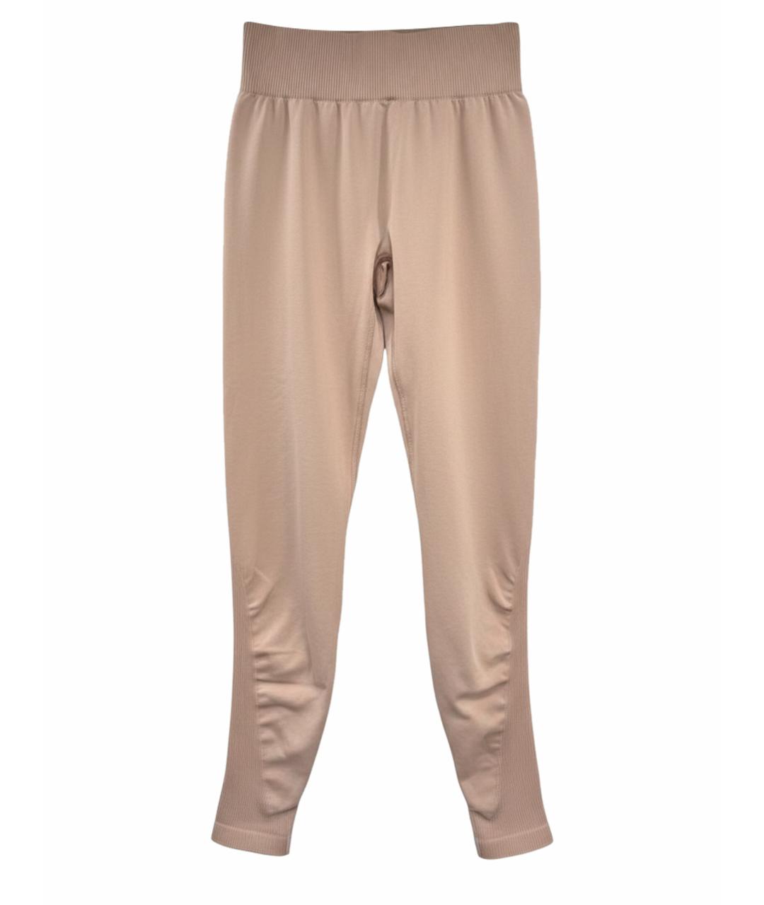 CELINE Розовые полиамидовые спортивные брюки и шорты, фото 1