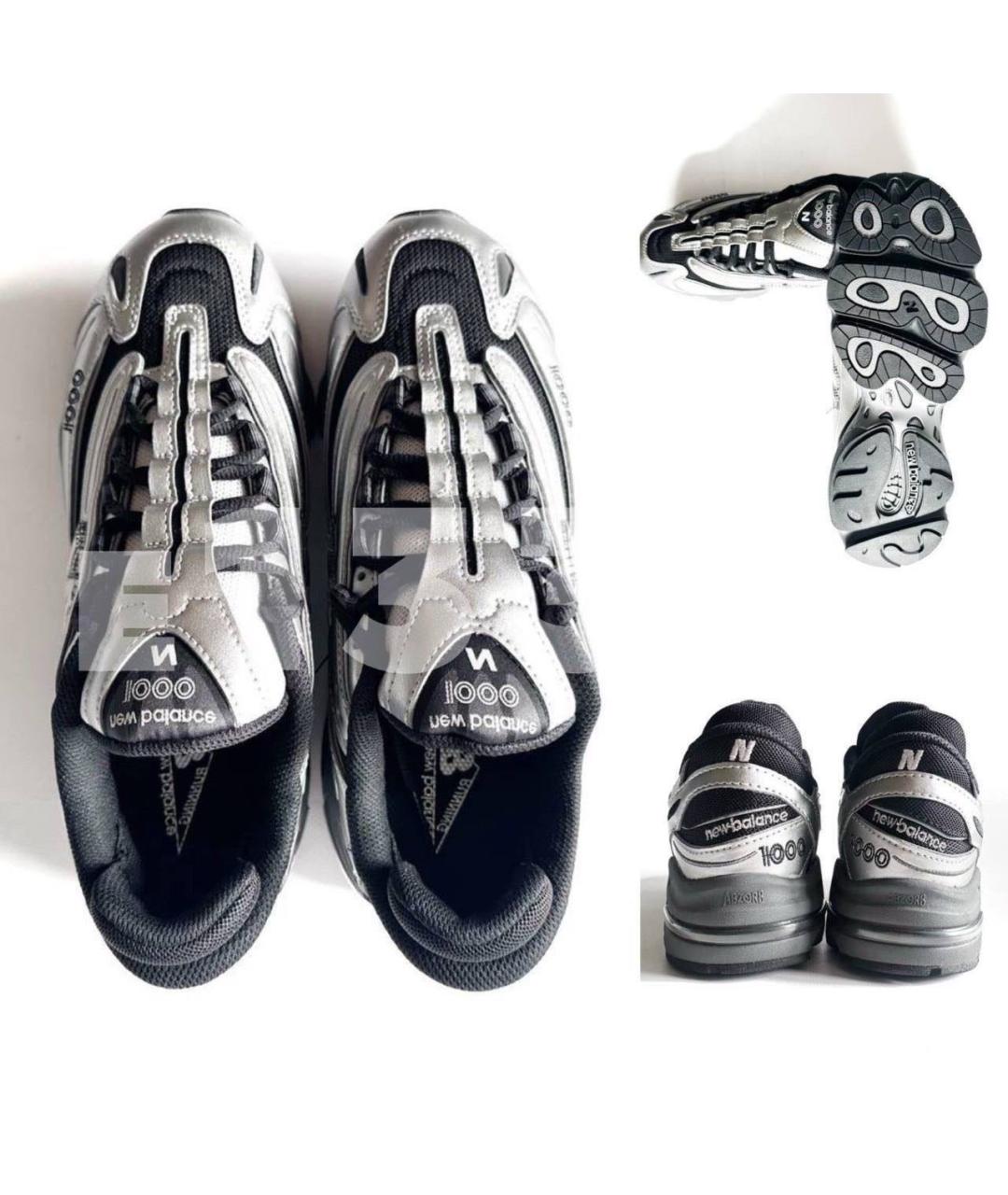 NEW BALANCE Мульти кожаные низкие кроссовки / кеды, фото 4