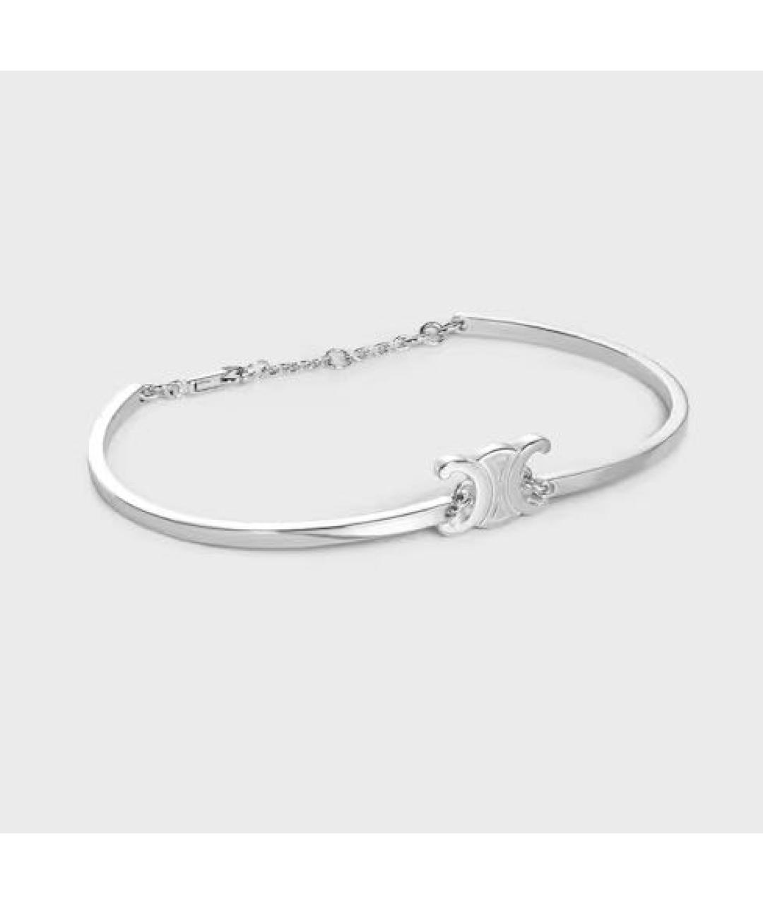 CELINE Серебрянный латунный браслет, фото 2