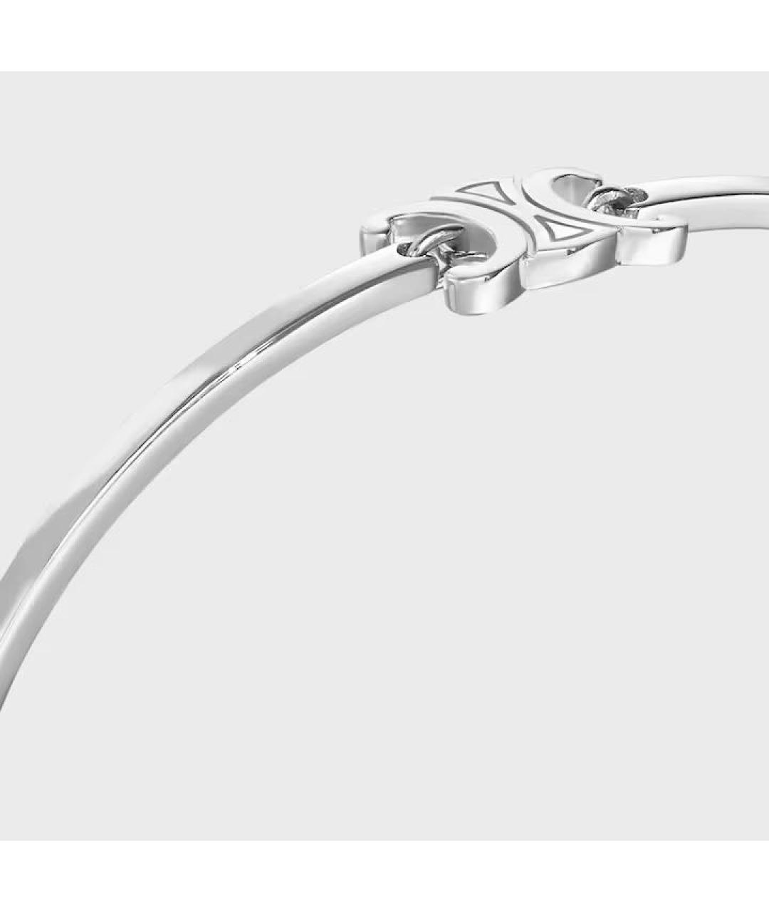 CELINE Серебрянный латунный браслет, фото 4