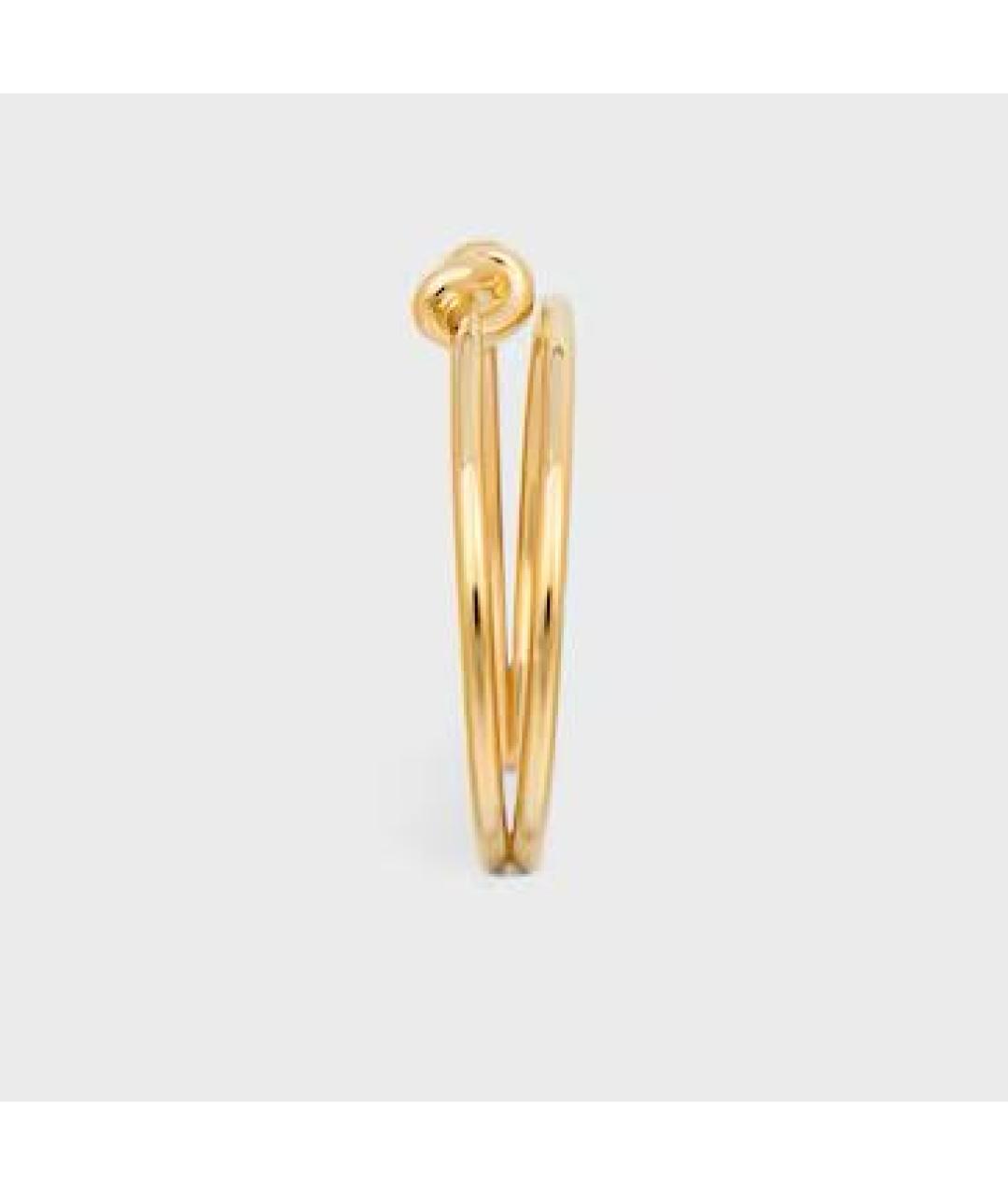 CELINE Золотой латунный браслет, фото 3