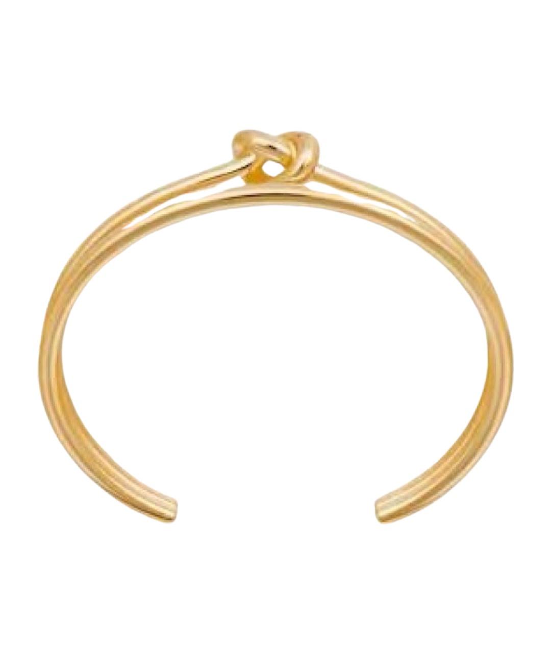 CELINE Золотой латунный браслет, фото 1