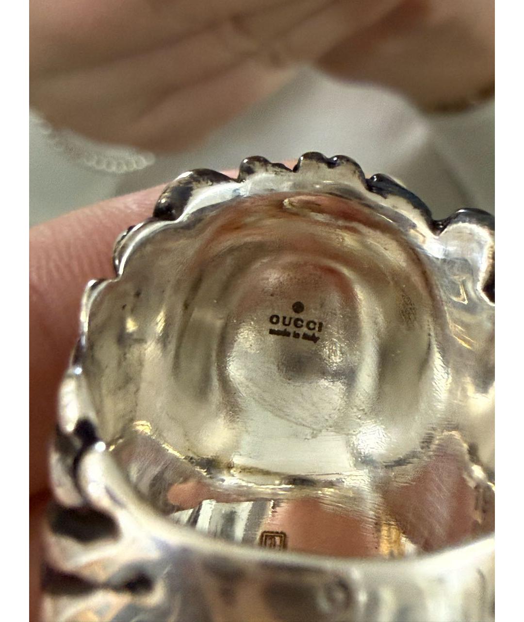 GUCCI Серебряное кольцо, фото 6