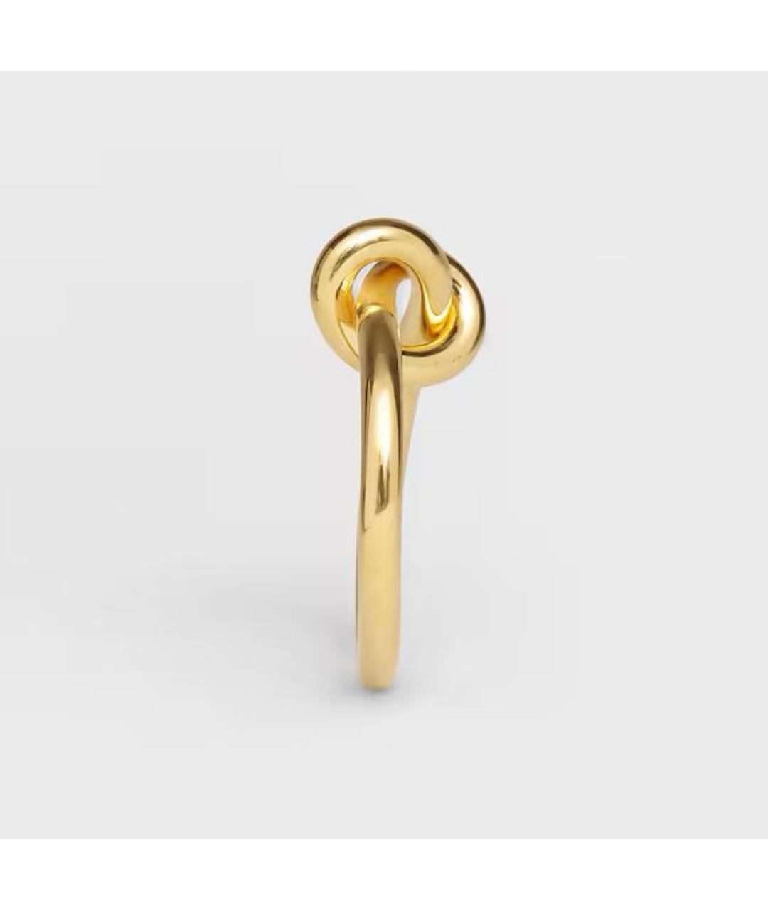 CELINE Золотое латунное кольцо, фото 3