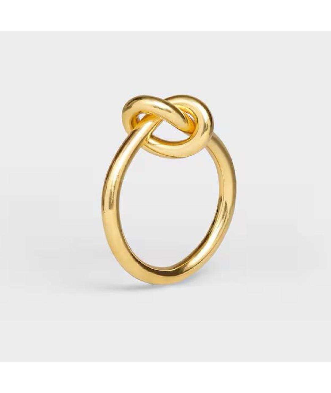 CELINE Золотое латунное кольцо, фото 2