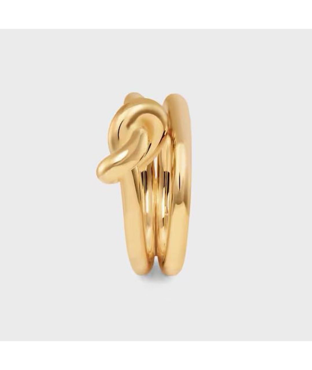 CELINE Золотое латунное кольцо, фото 3