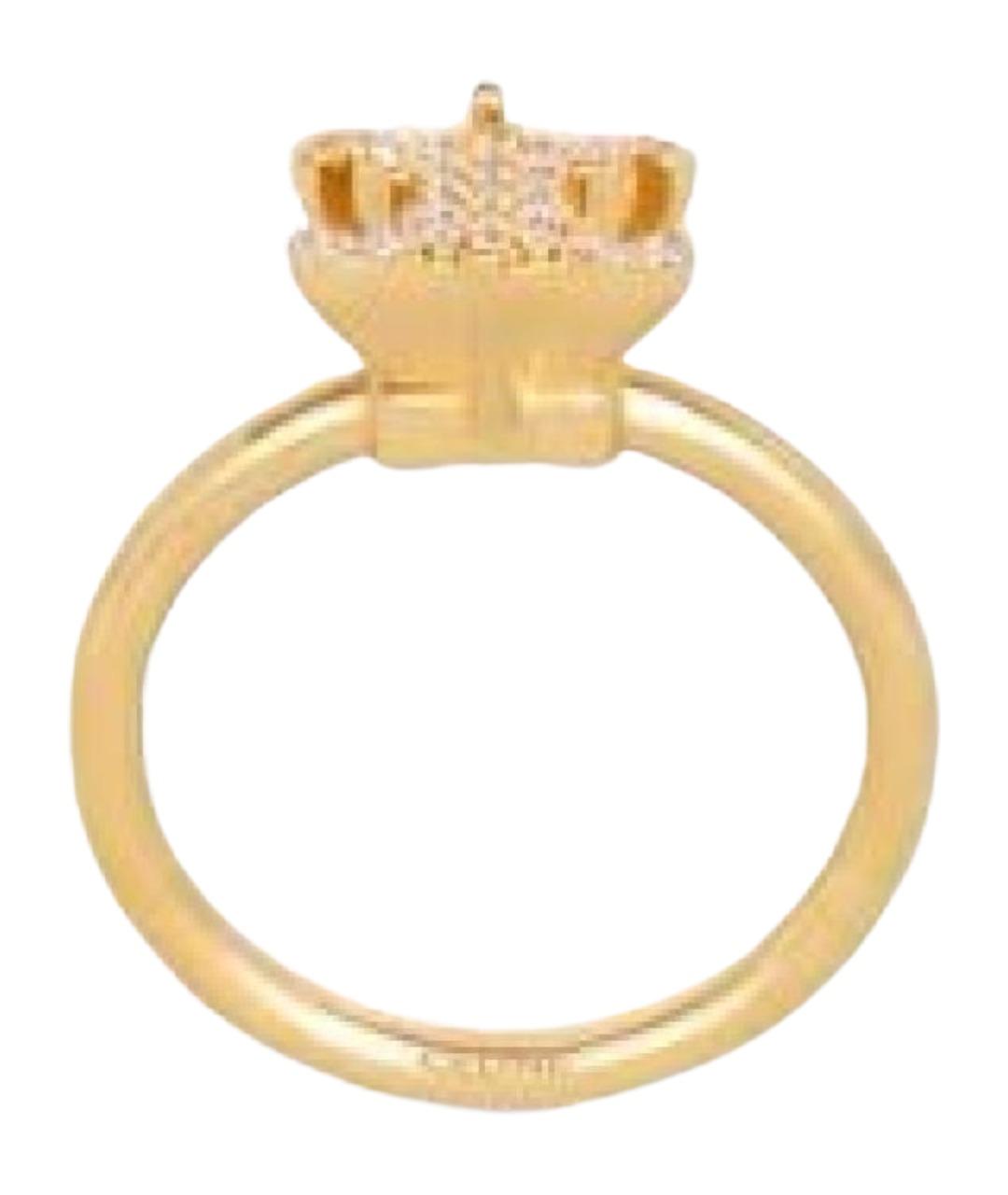 CELINE Золотое латунное кольцо, фото 1