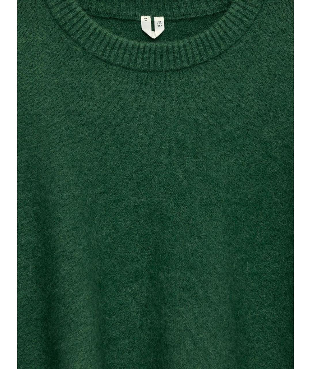 ARKET Зеленый шерстяной джемпер / свитер, фото 2