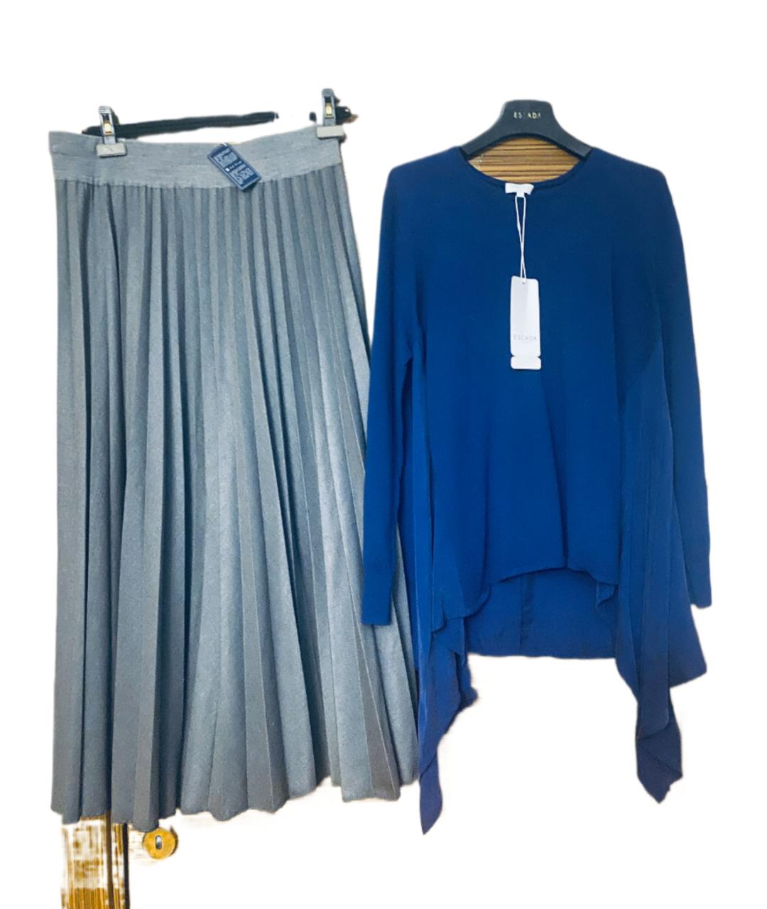 ESCADA Мульти шерстяной костюм с юбками, фото 7