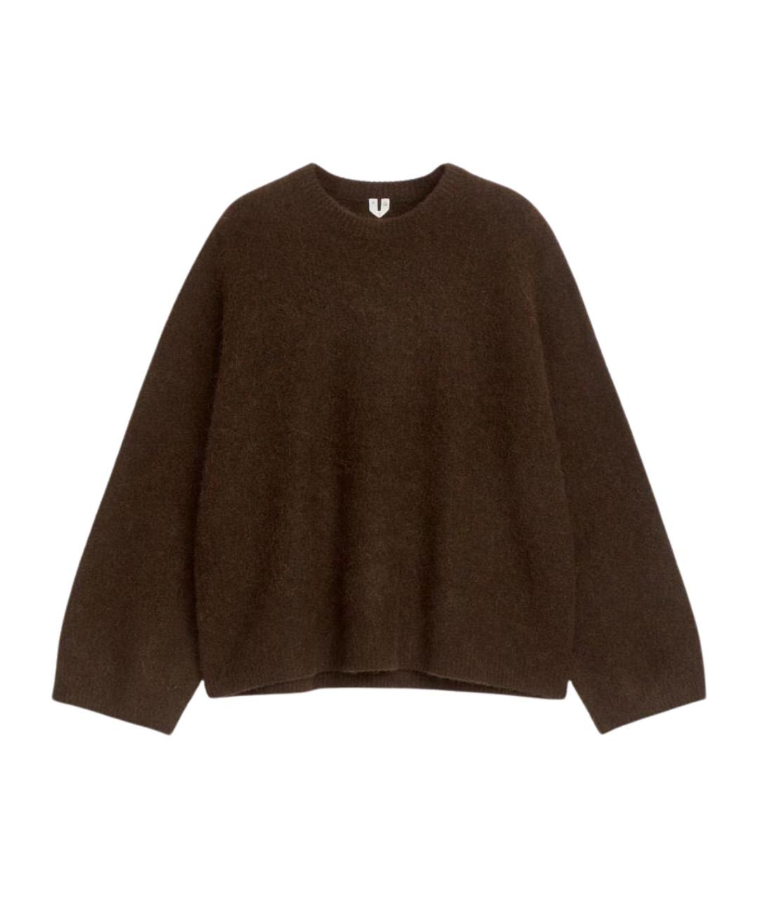 ARKET Коричневый шерстяной джемпер / свитер, фото 1
