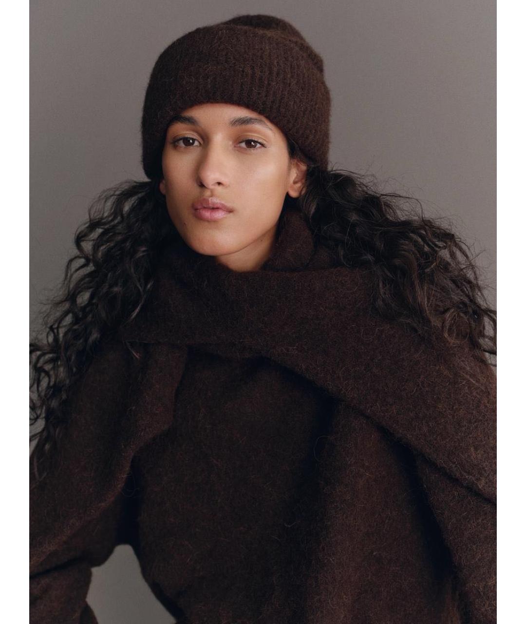 ARKET Коричневый шерстяной джемпер / свитер, фото 2