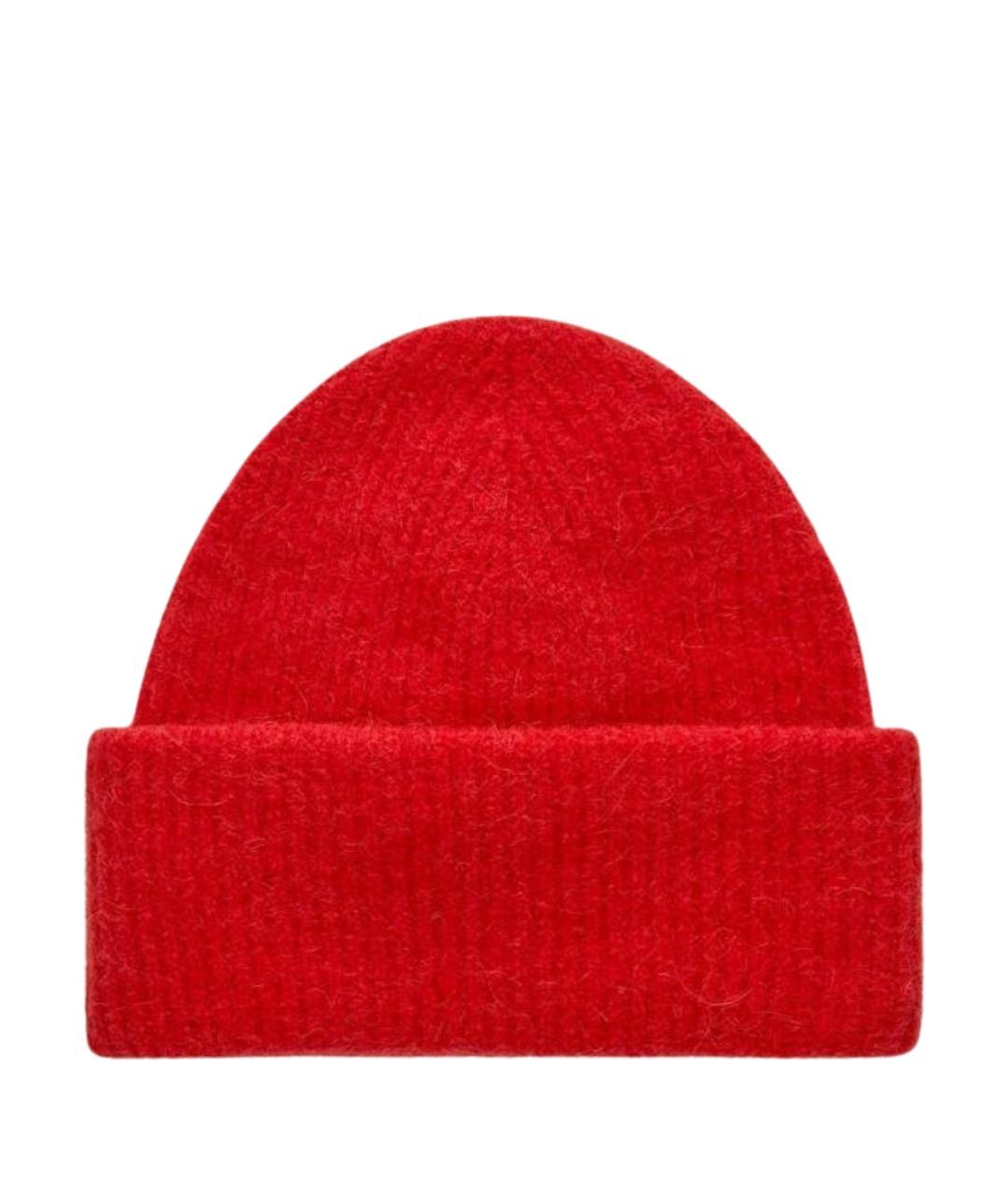 ARKET Красная шерстяная шапка, фото 1