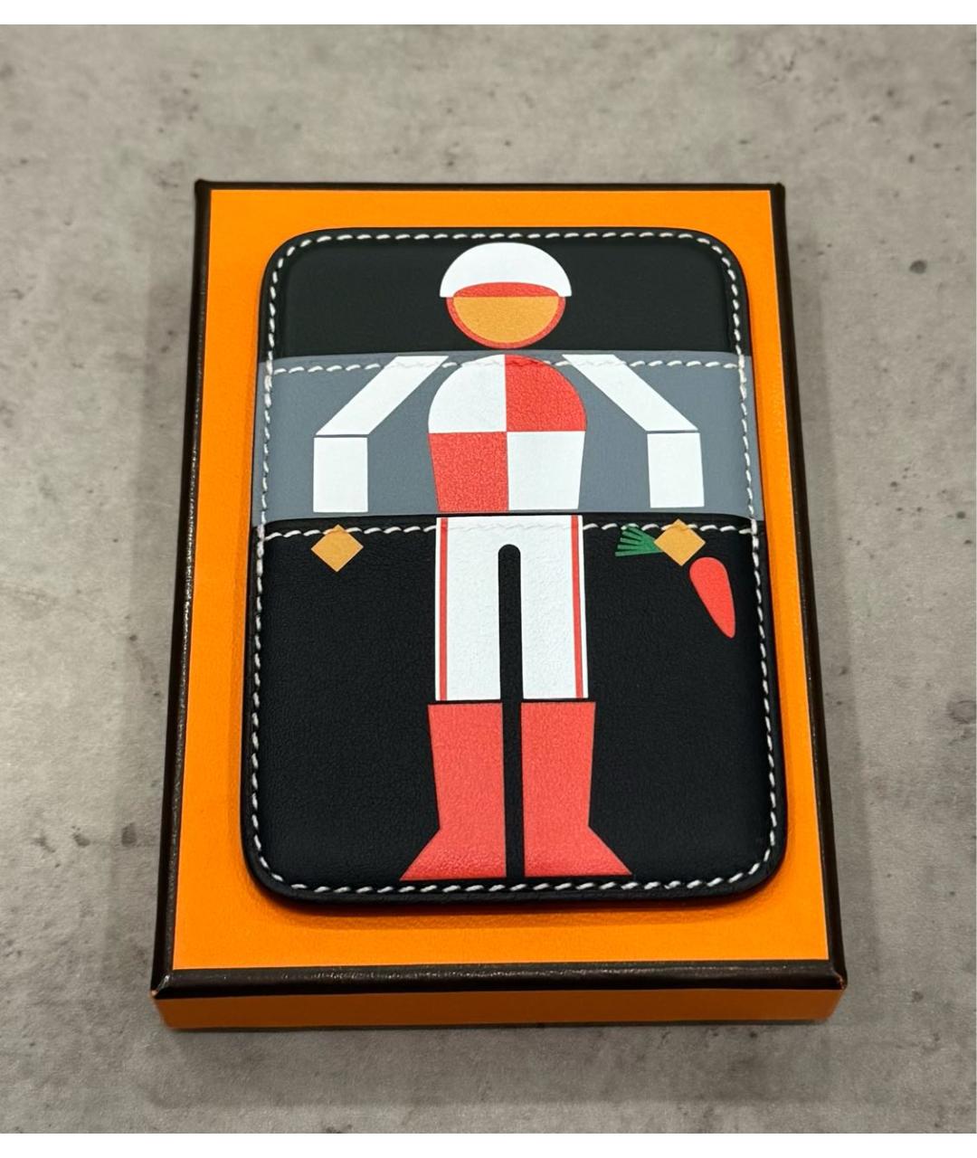 HERMES Мульти кожаный кардхолдер, фото 3