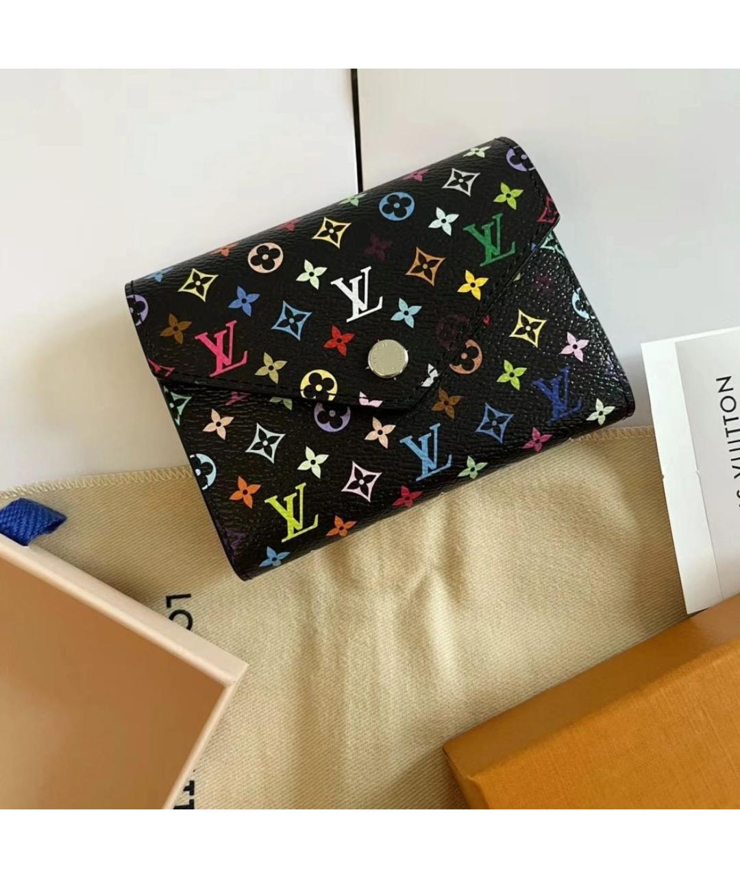 LOUIS VUITTON Черный кошелек, фото 2