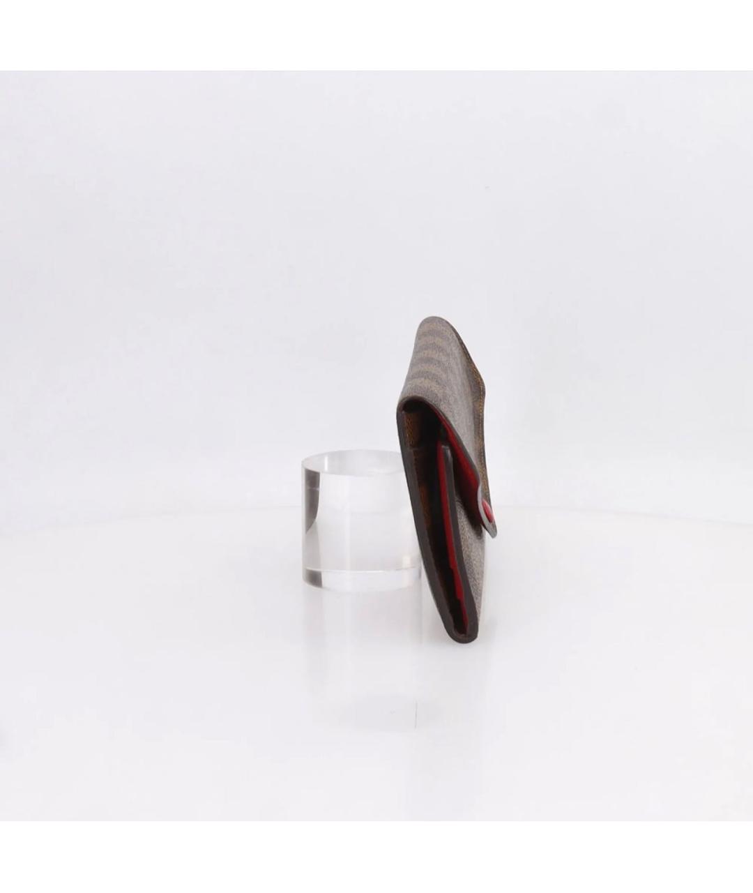 LOUIS VUITTON Коричневый кошелек, фото 2