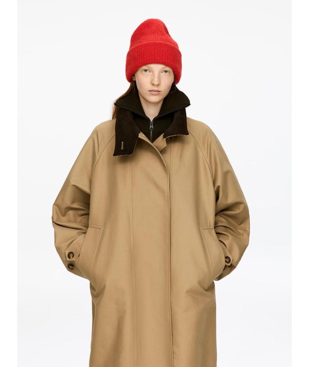 ARKET Красная шерстяная шапка, фото 3