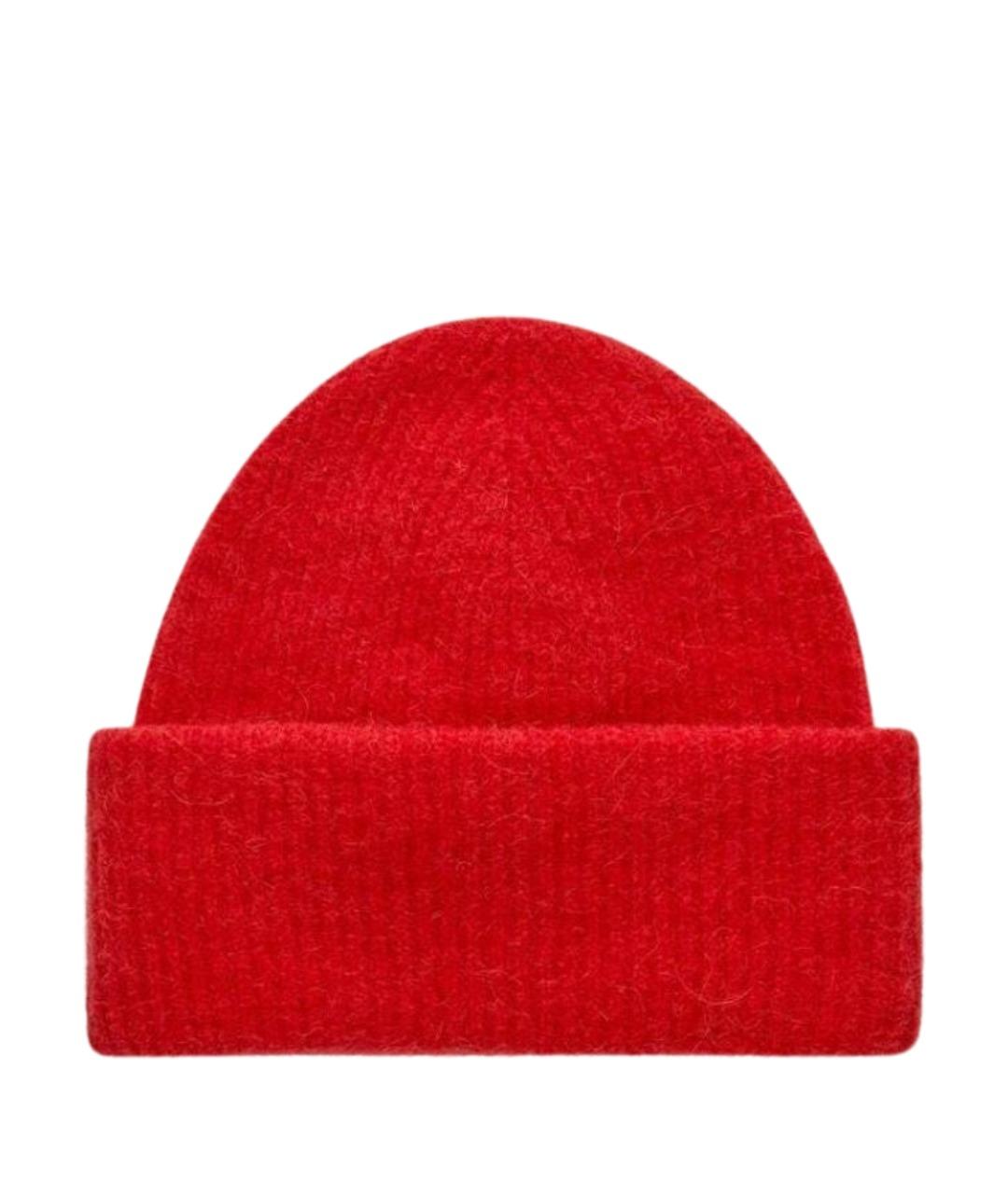 ARKET Красная шерстяная шапка, фото 1
