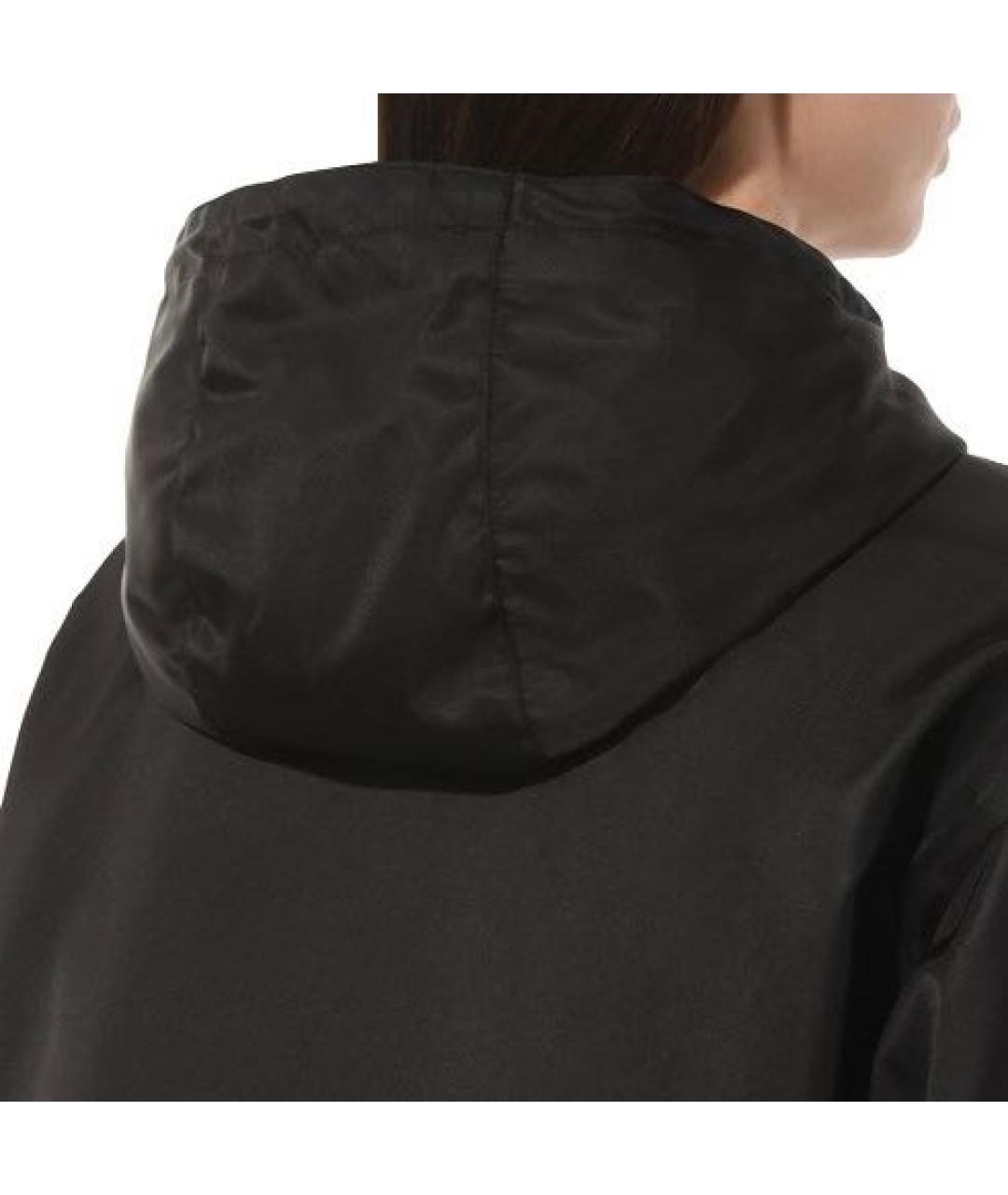 PRADA Черная полиэстеровая куртка, фото 3