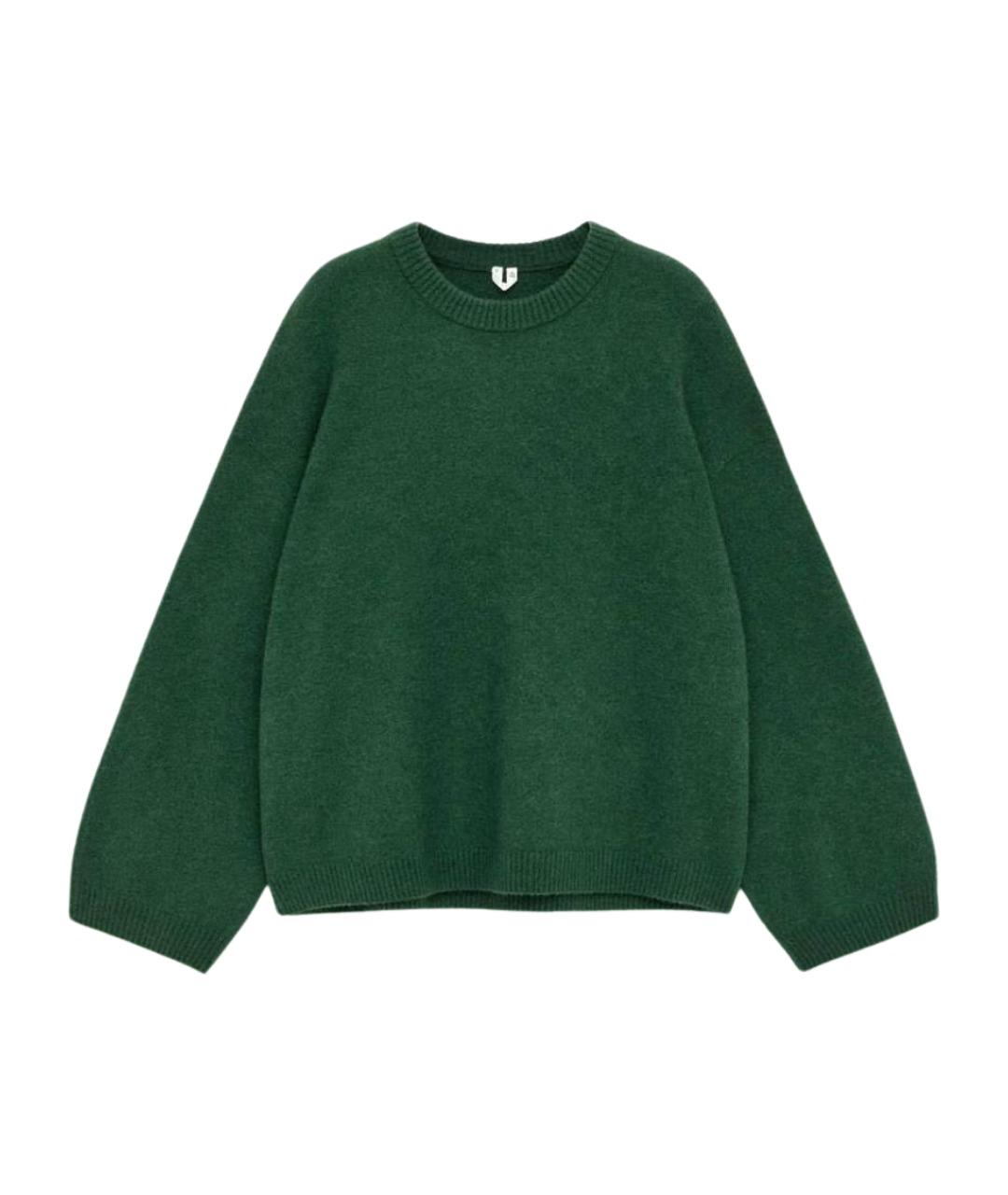 ARKET Зеленый шерстяной джемпер / свитер, фото 1