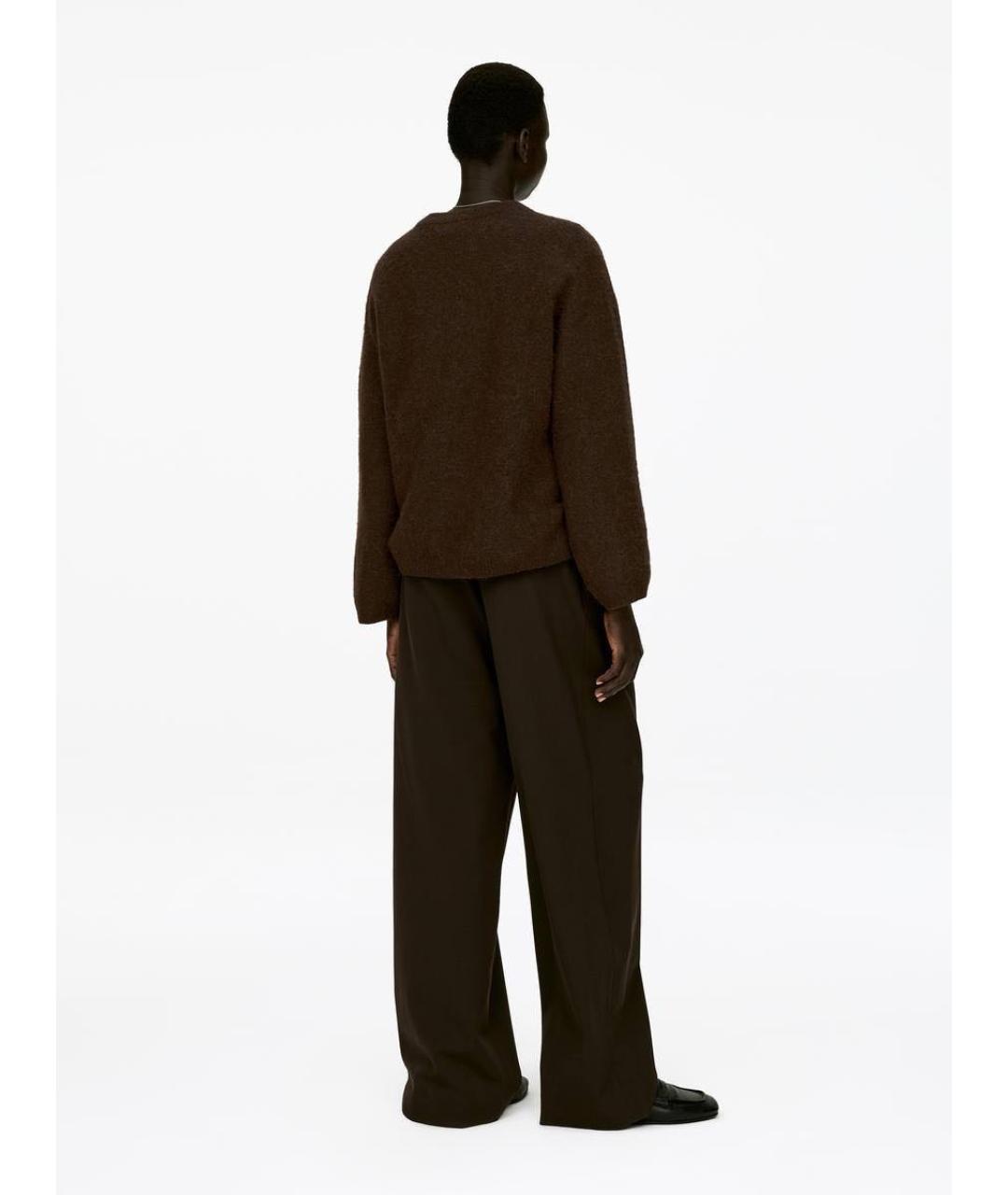 ARKET Коричневый шерстяной джемпер / свитер, фото 4