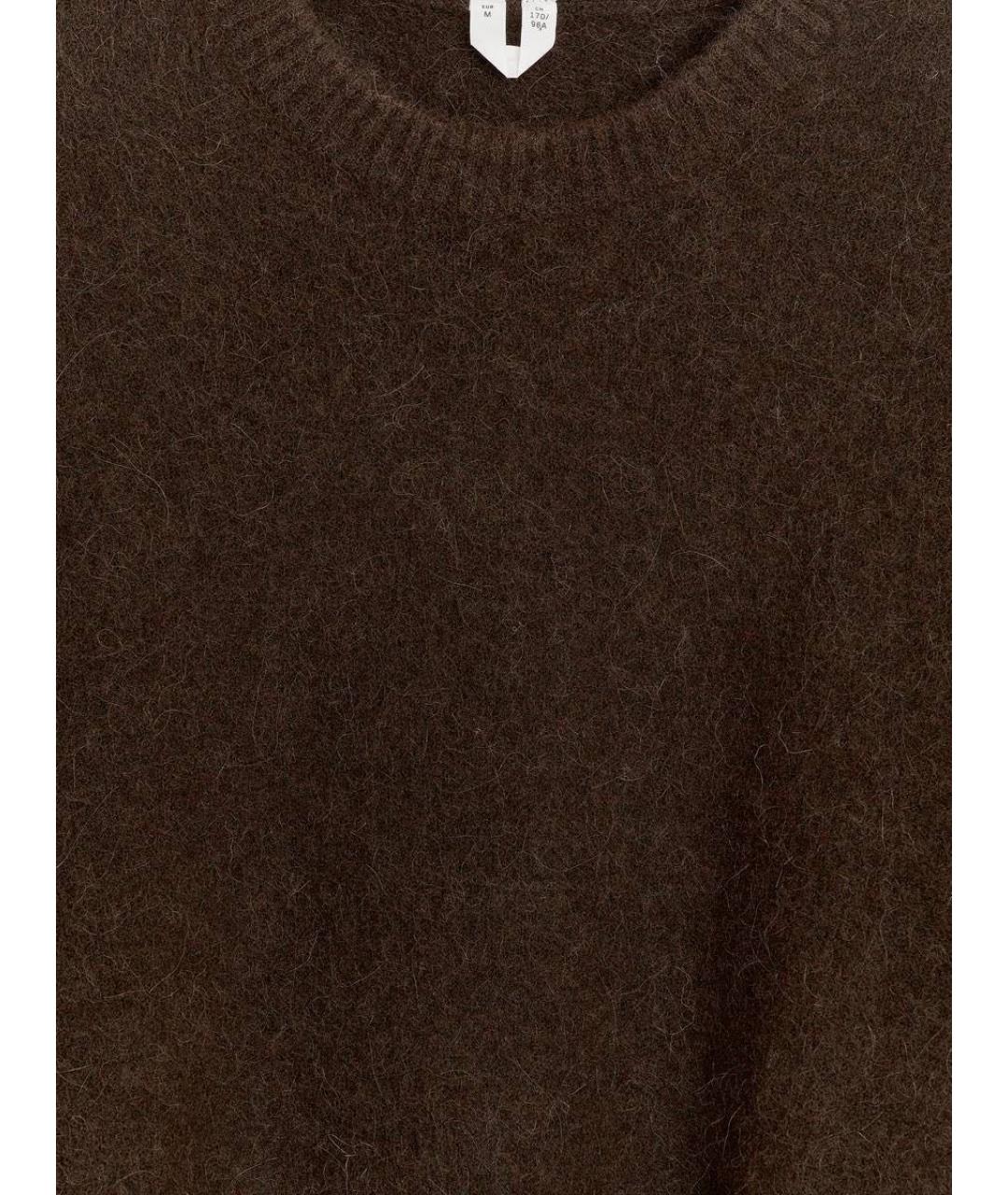 ARKET Коричневый шерстяной джемпер / свитер, фото 6