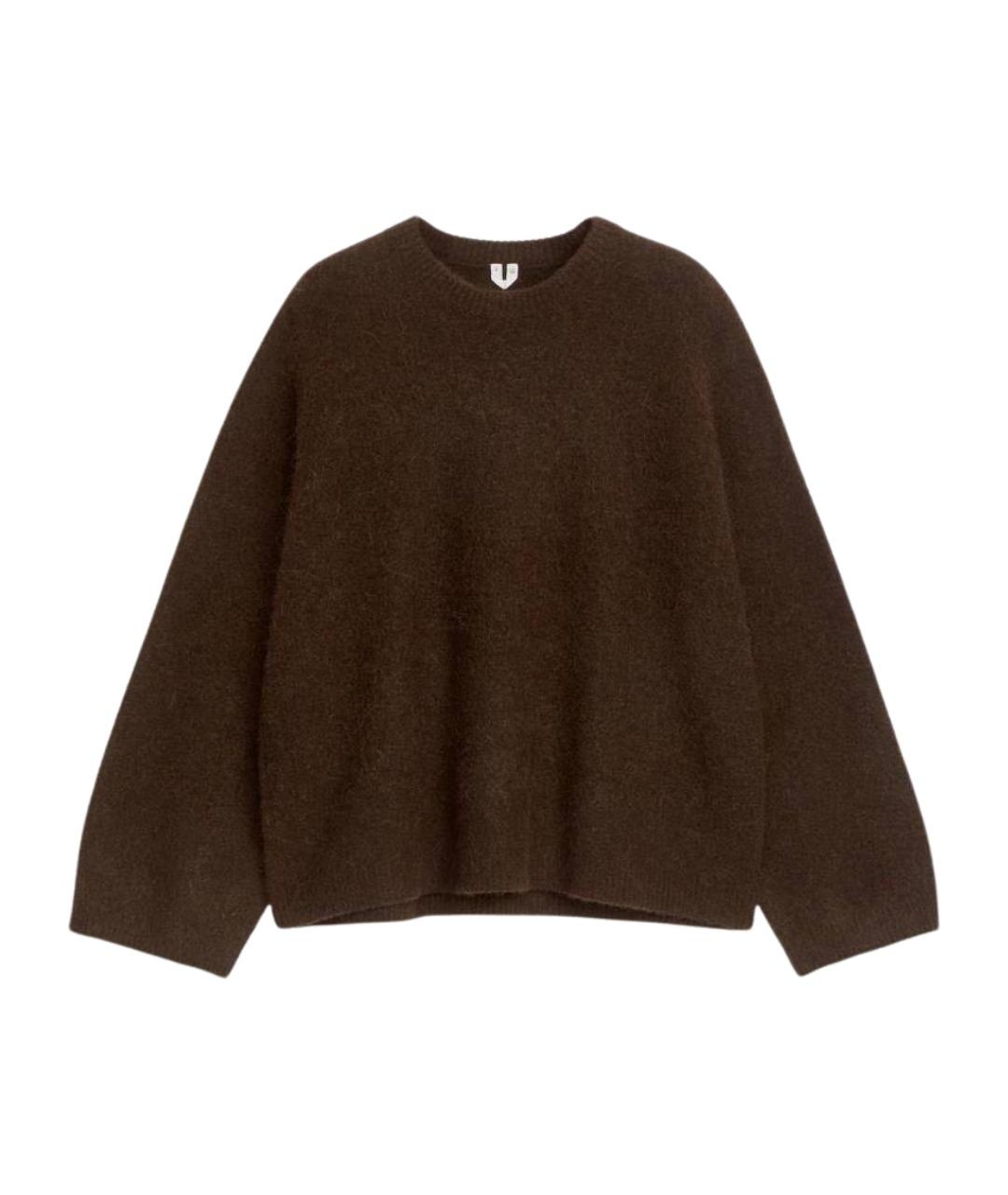 ARKET Коричневый шерстяной джемпер / свитер, фото 1