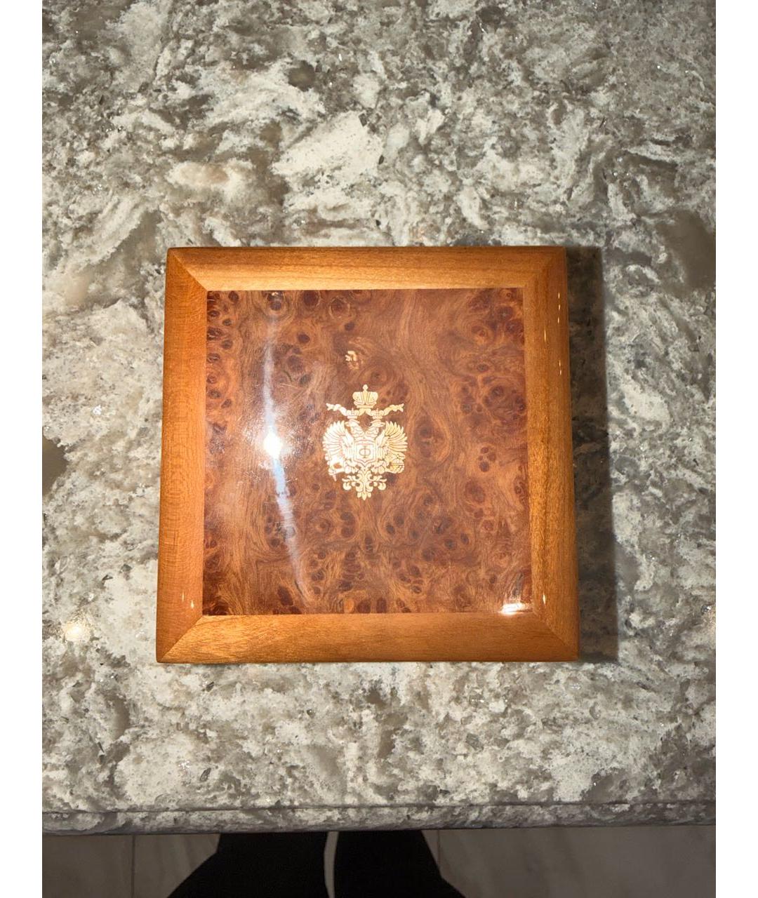 FABERGE Синие запонки из желтого золота, фото 3