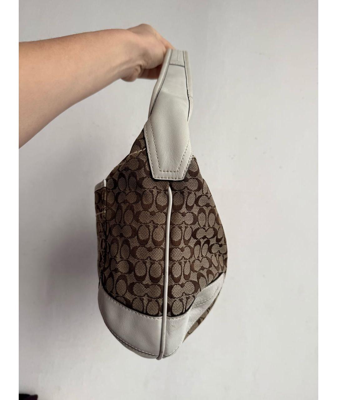 COACH Мульти кожаная сумка с короткими ручками, фото 2