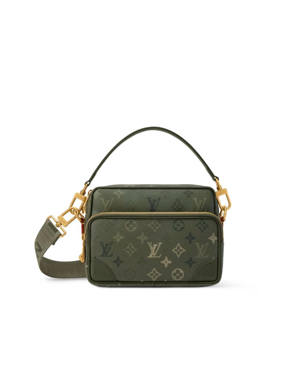 LOUIS VUITTON Зеленая сумка на плечо, фото 5