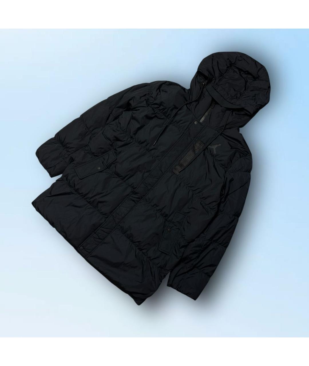 NIKE Черная полиэстеровая куртка, фото 7