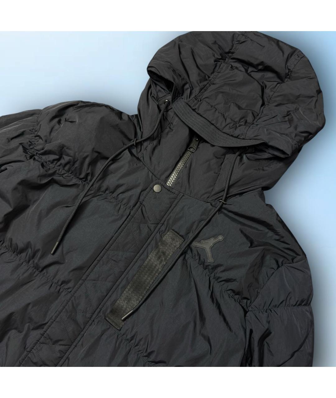 NIKE Черная полиэстеровая куртка, фото 2