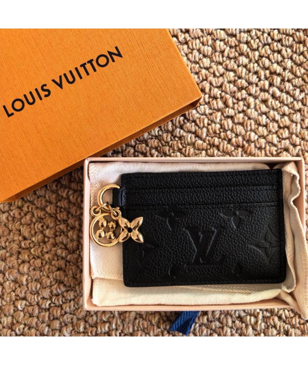 LOUIS VUITTON Черный кардхолдер, фото 2