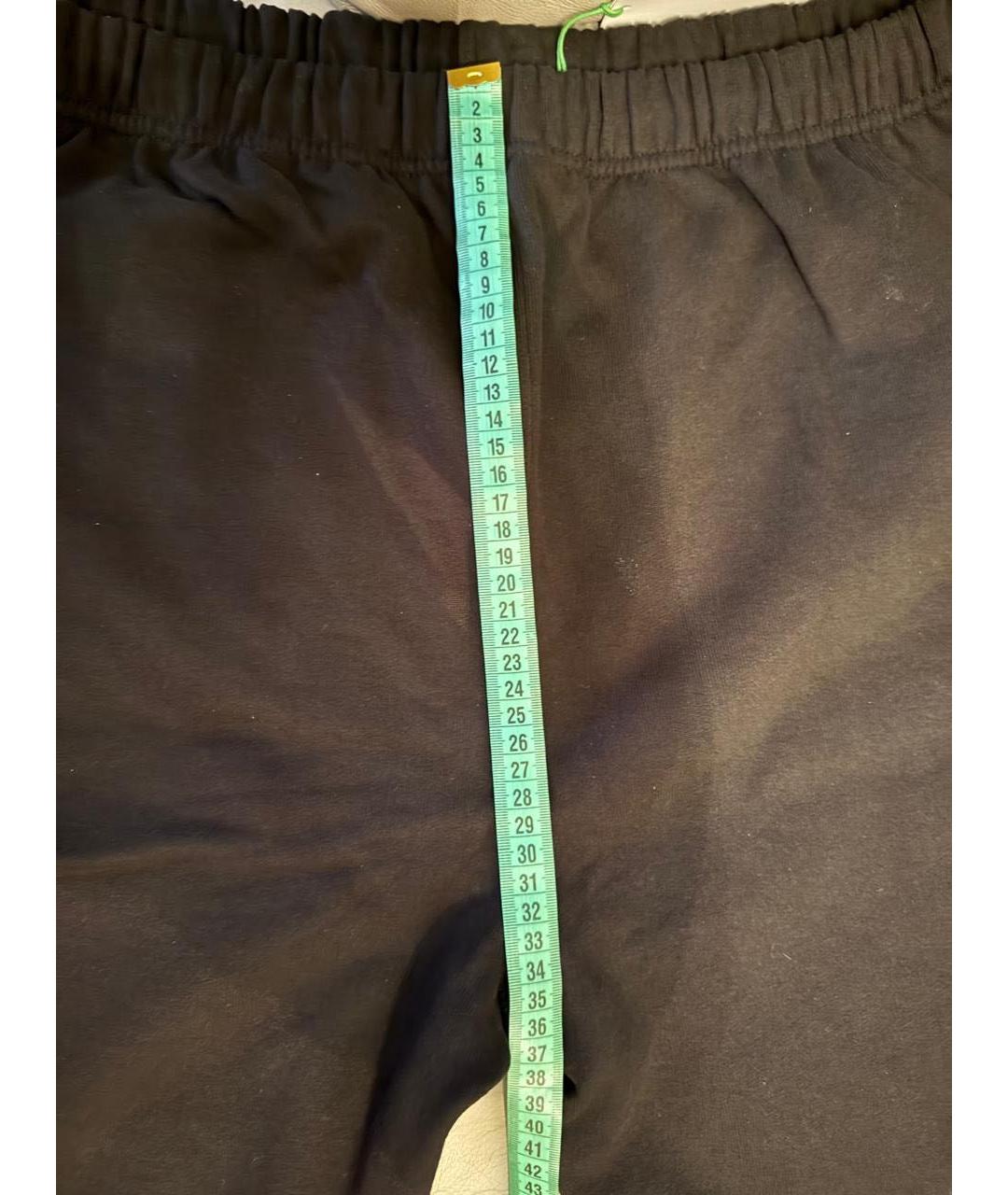 KENZO Черные хлопковые шорты, фото 6