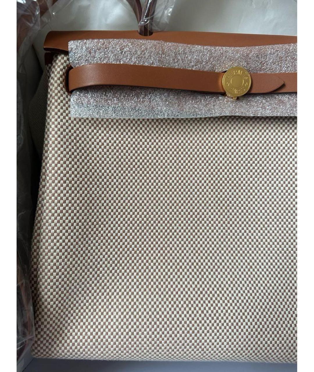 HERMES Мульти кожаная сумка с короткими ручками, фото 6