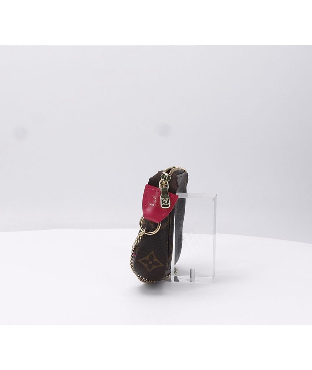 LOUIS VUITTON Коричневая сумка с короткими ручками, фото 4