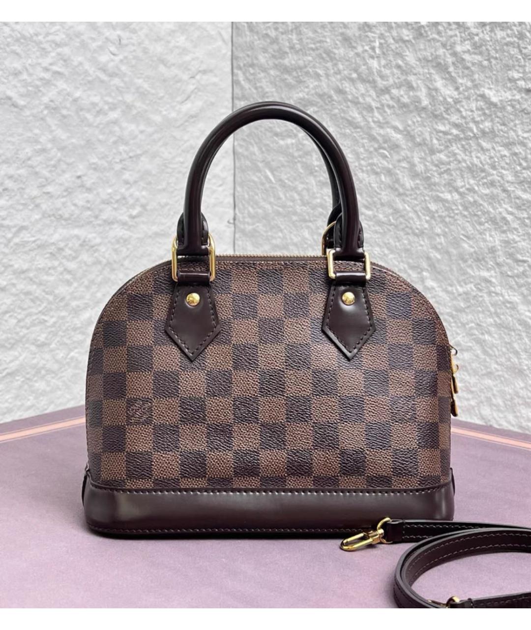 LOUIS VUITTON Коричневая сумка через плечо, фото 4