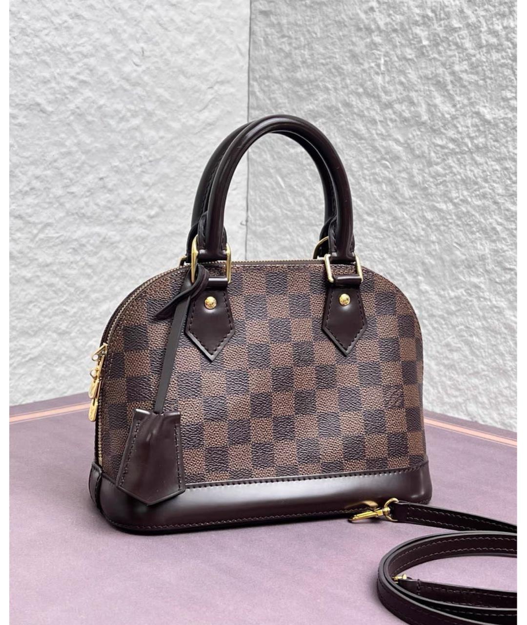 LOUIS VUITTON Коричневая сумка через плечо, фото 3
