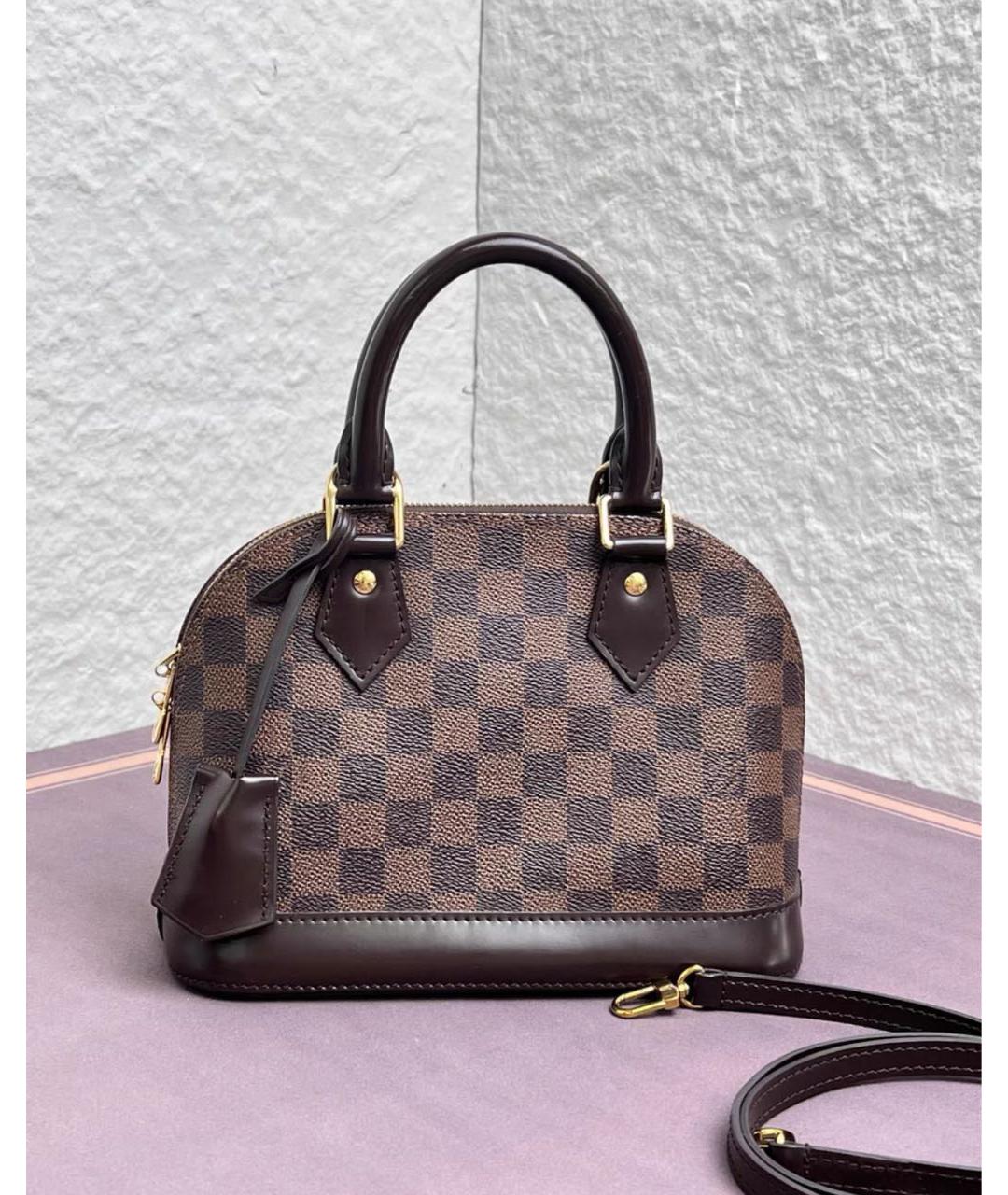 LOUIS VUITTON Коричневая сумка через плечо, фото 2