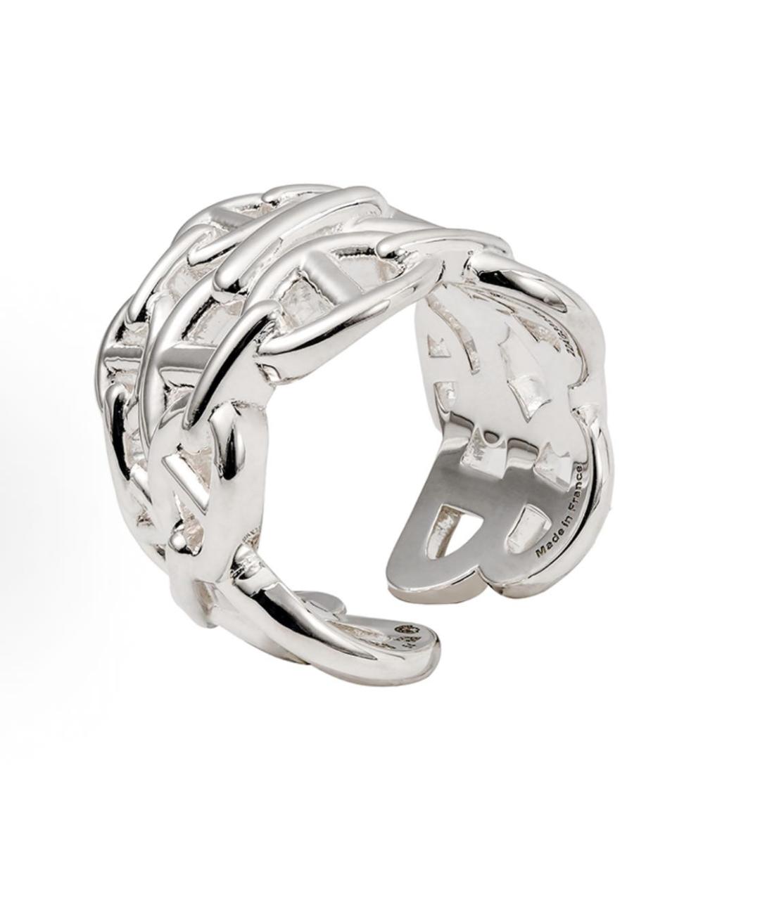 HERMES Серебряное кольцо, фото 2