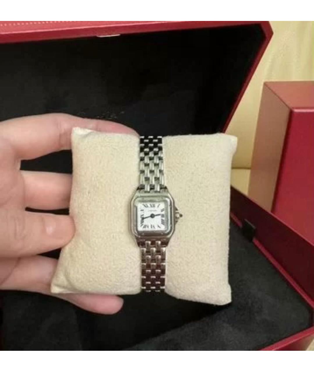 CARTIER Серебряные часы, фото 5