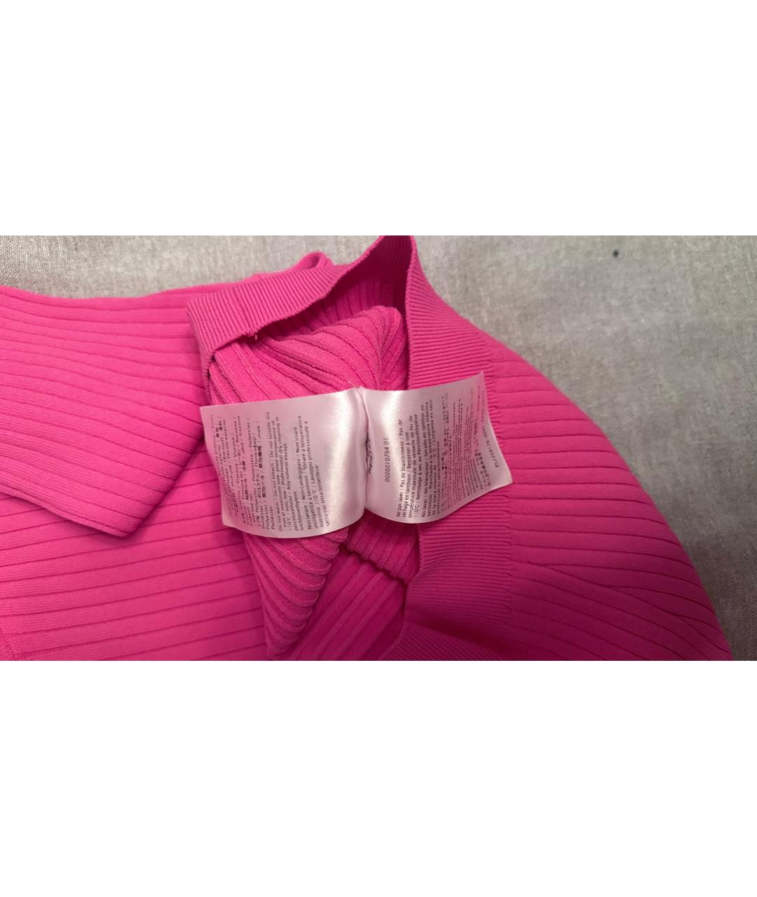 VALENTINO Розовый шерстяной джемпер / свитер, фото 6
