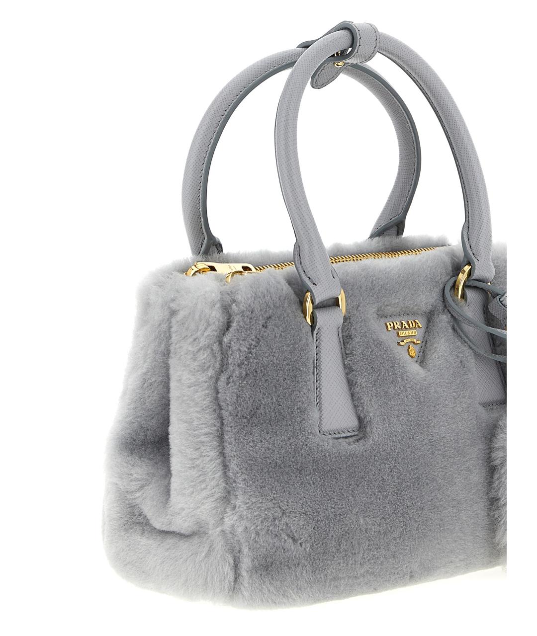 PRADA Серая сумка через плечо, фото 3