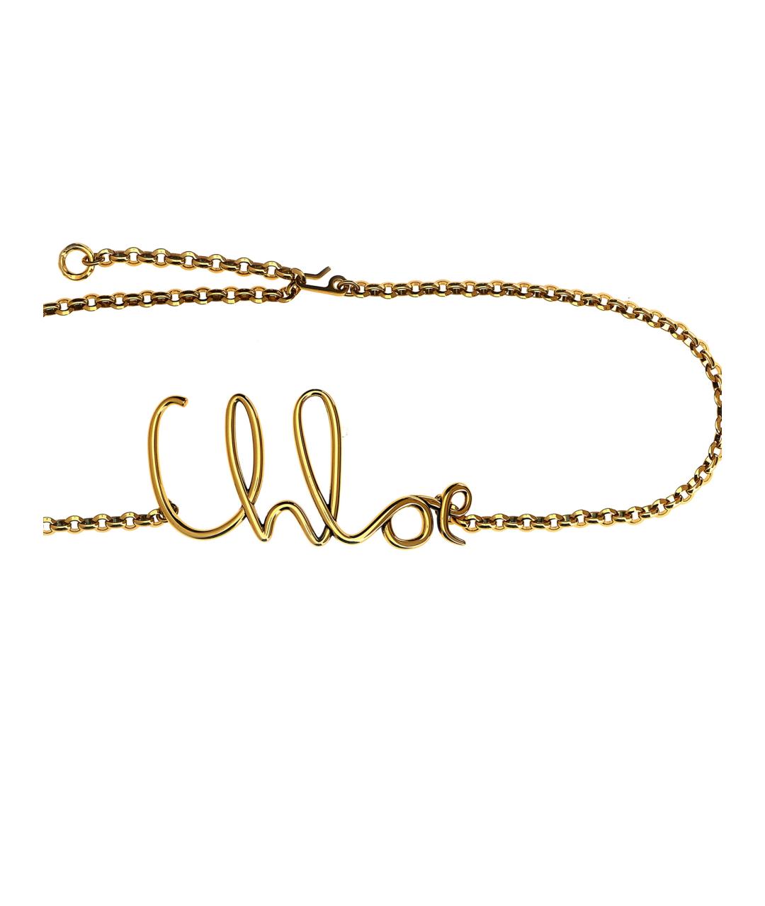 CHLOE Золотой ремень, фото 3