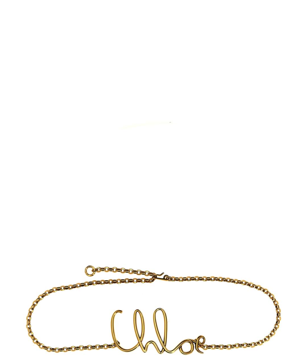 CHLOE Золотой ремень, фото 1